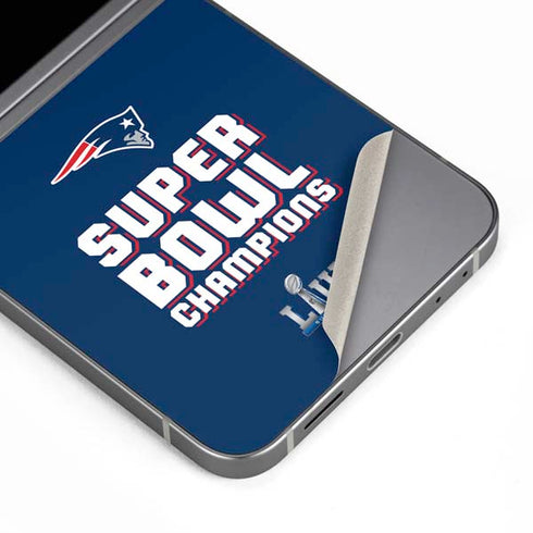 NFL Patriots Super Bowl LIII Champions Galaxy Z Flip6 Skin